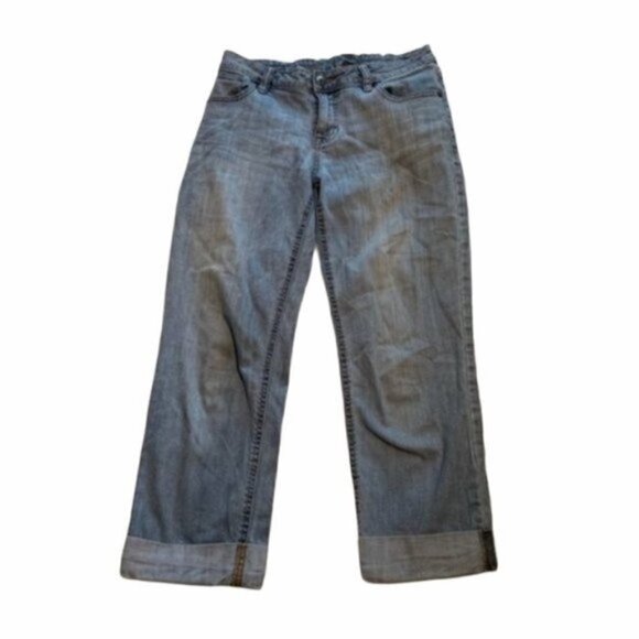 Apt. 9 Straight Crop Jean Modern Fit Light Wash - Picture 1 of 7